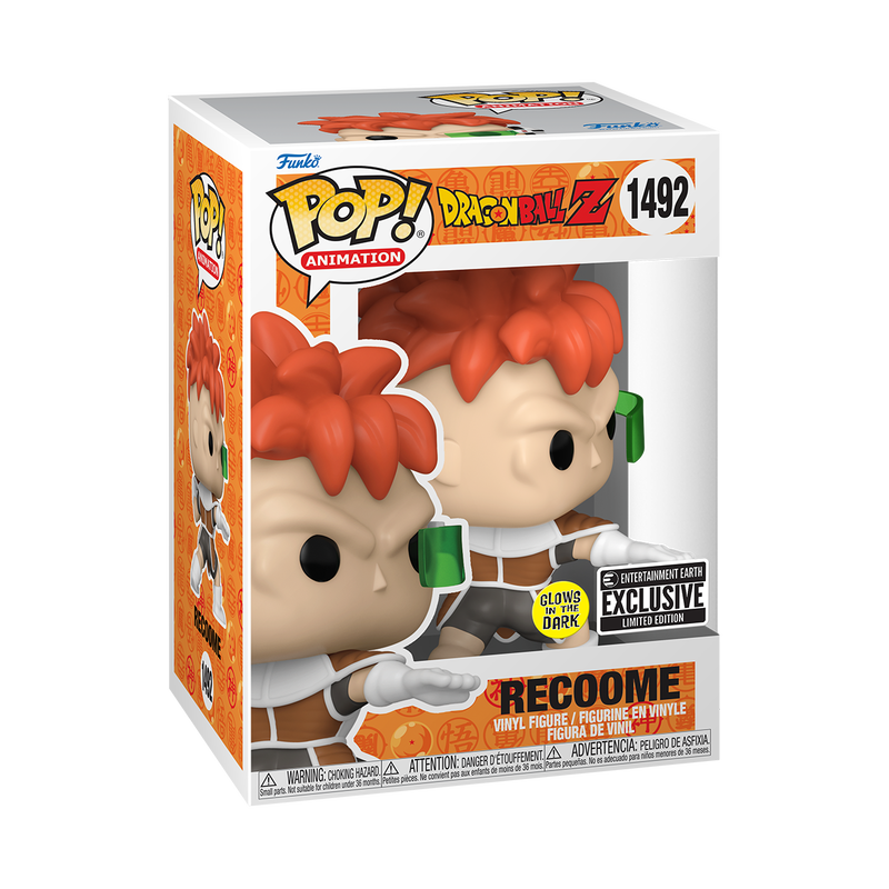 Funko Pop! Dragon Ball Z Recoome Glow Exclusive #1492