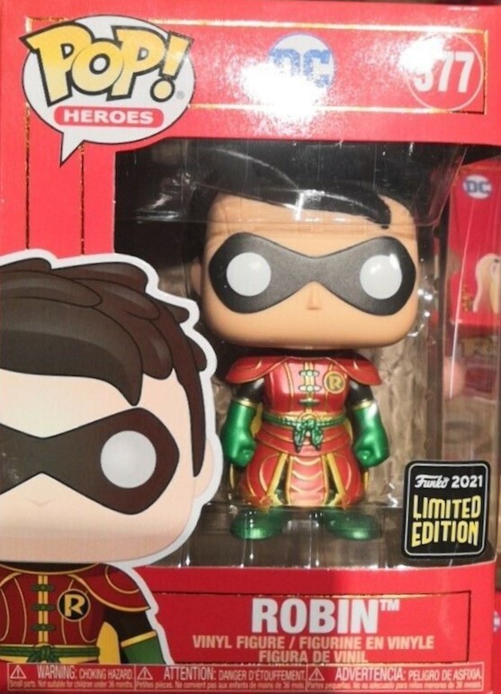 Funko Pop! Imperial Palace Robin Metallic Exclusive #377