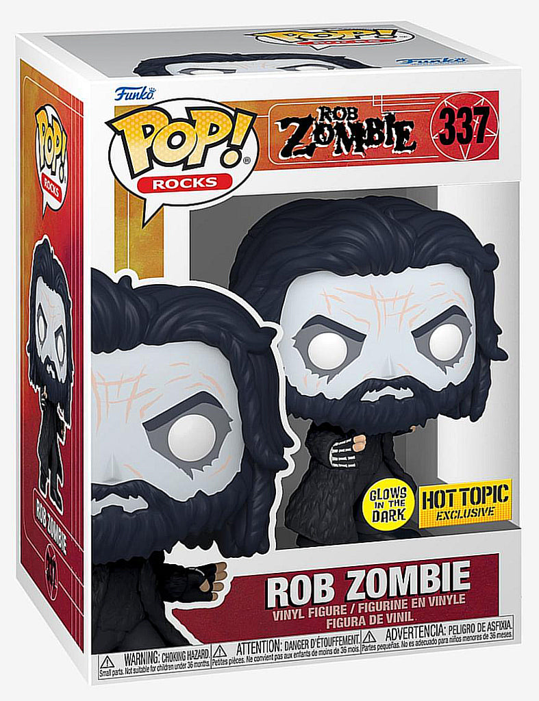 Funko Pop! Rocks Rob Zombie Glow Exclusive #337