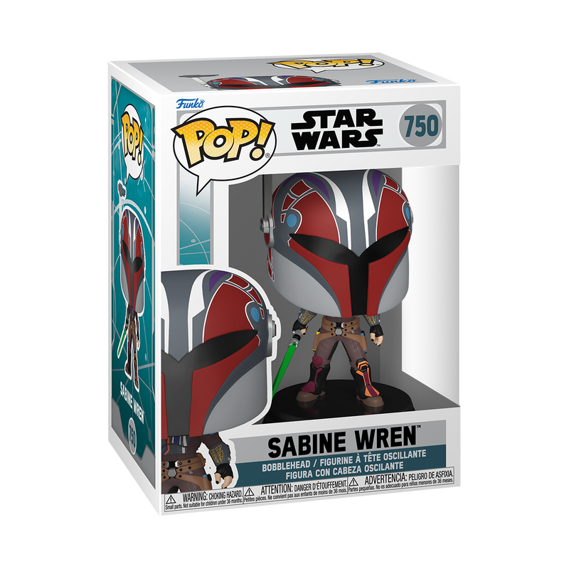 Funko Pop! Star Wars Ahsoka Sabine Wren with Lightsaber #750