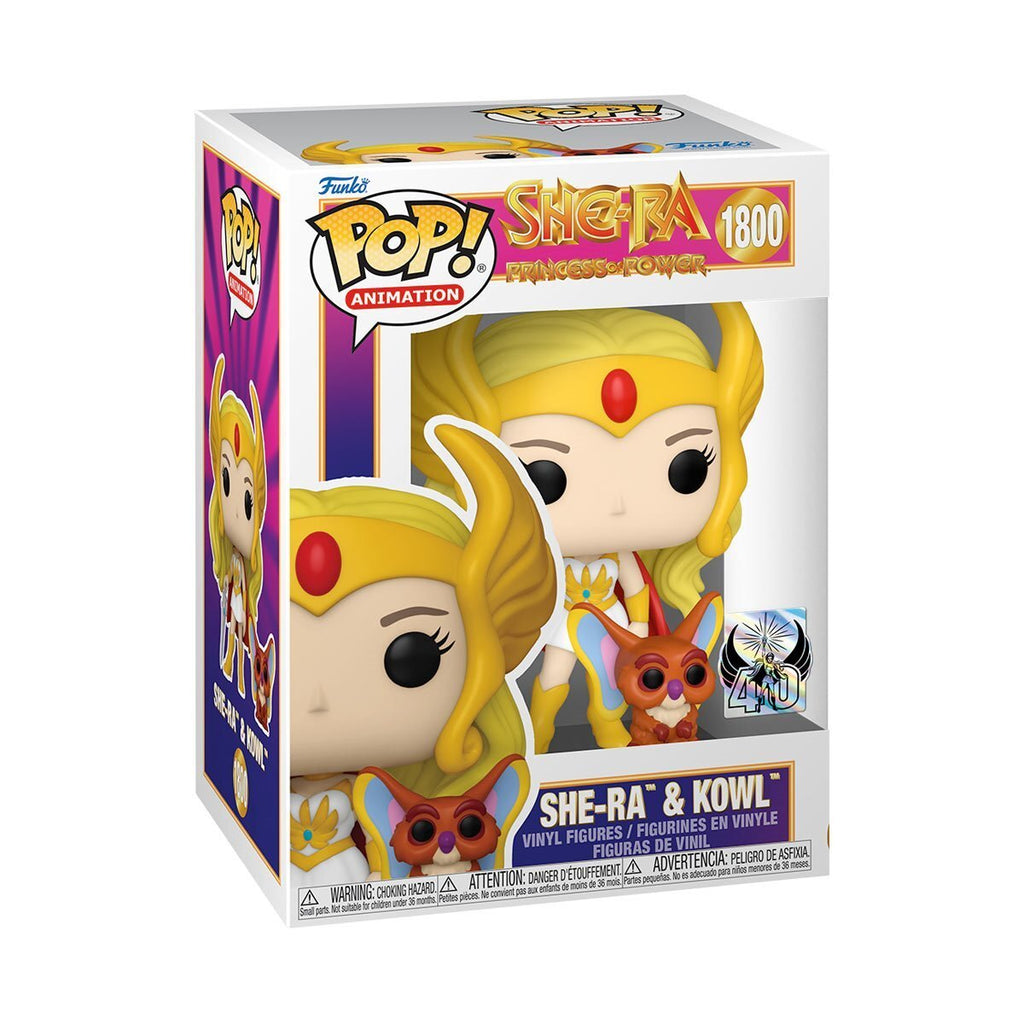 Funko Pop! She-Ra Princess of Power She-Ra and Kowl #1800