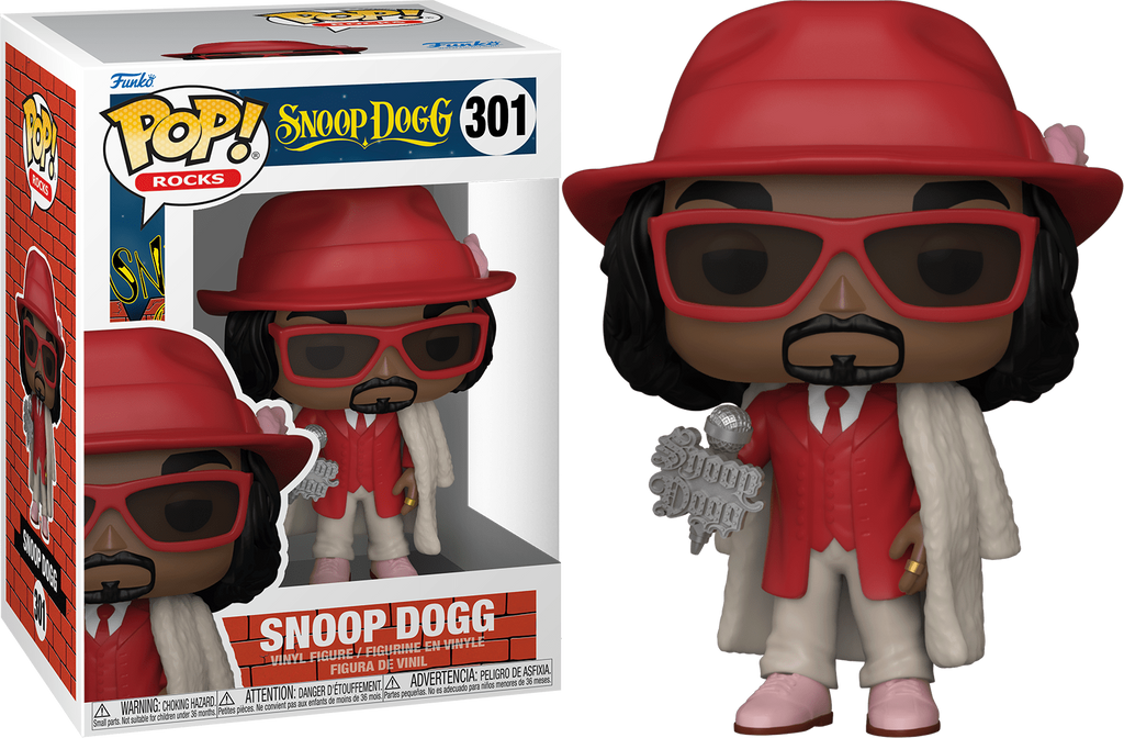 Funko Pop! Rocks Snoop Dogg in Fur Coat #301