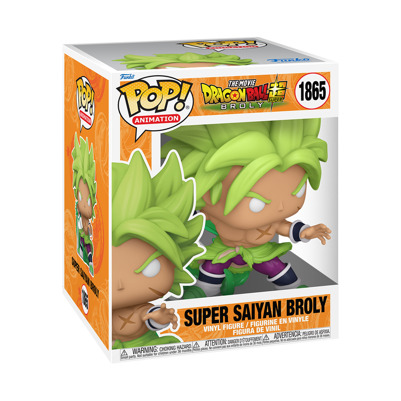 Funko Pop! Dragon Ball Super Broly Movie Super Saiyan Broly 6 Inch #1865