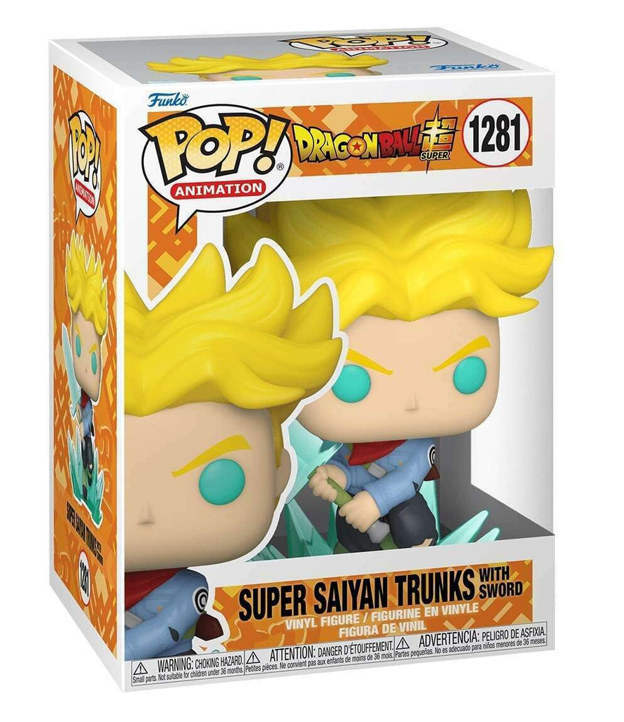 Funko Pop! Dragon Ball Super Super Saiyan Trunks with Sword #1281