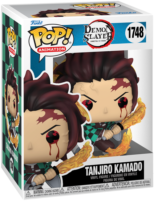 Funko Pop! Demon Slayer Tanjiro Kamado (Sun Breathing) #1748