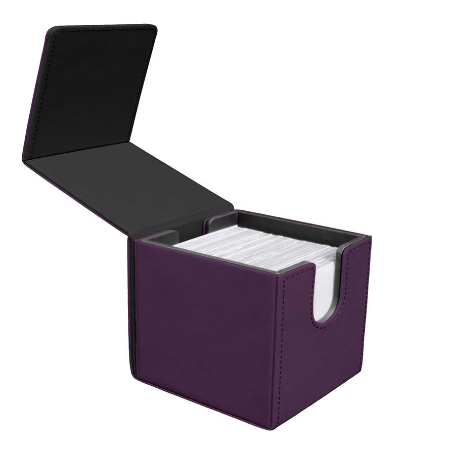 Ultra PRO: Vivid Alcove Edge Deck Box: Midnight Plum