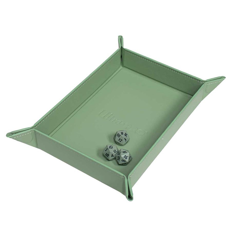 Ultra PRO: Vivid Magnetic Foldable Dice Tray: Cool Matcha