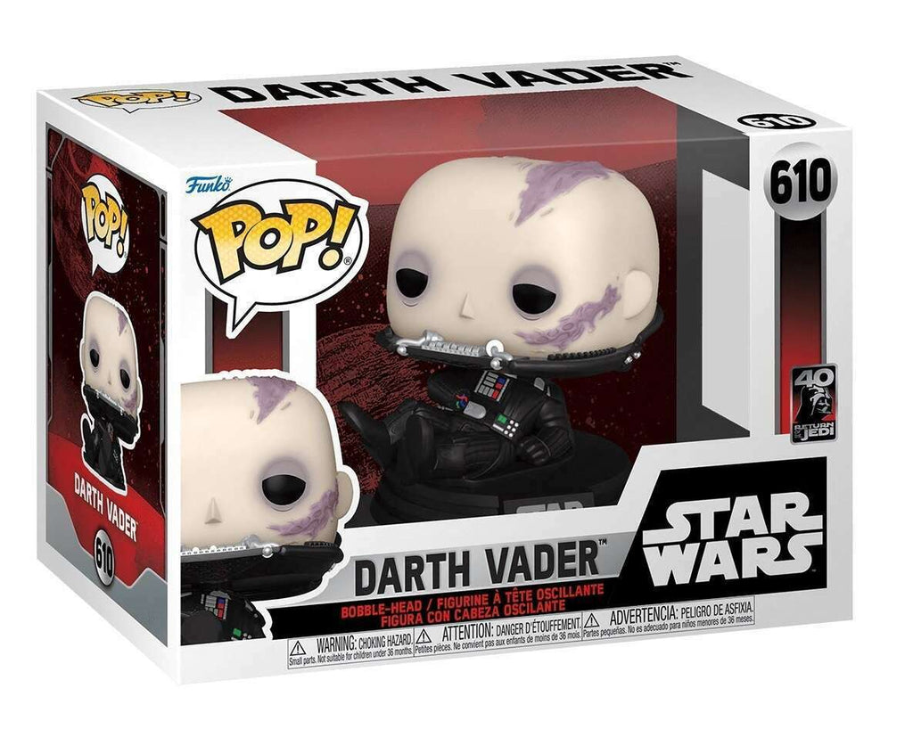 Funko Pop! Star Wars The Return of the Jedi 40th Anniversary Darth Vader #610