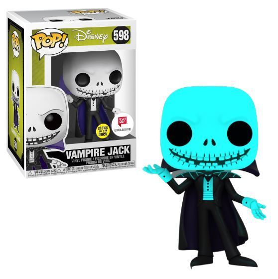 Funko Pop! Nightmare Before Christmas Vampire Jack Glow Exclusive #598