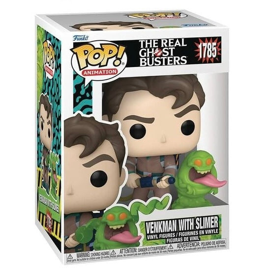 Funko Pop! The Real Ghostbusters Peter Venkman with Slimer #1785