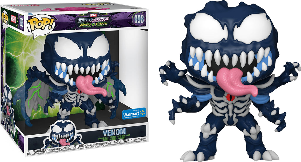 Funko Pop! Marvel Mech Strike Monster Hunters Venom 10 Inch Exclusive #998