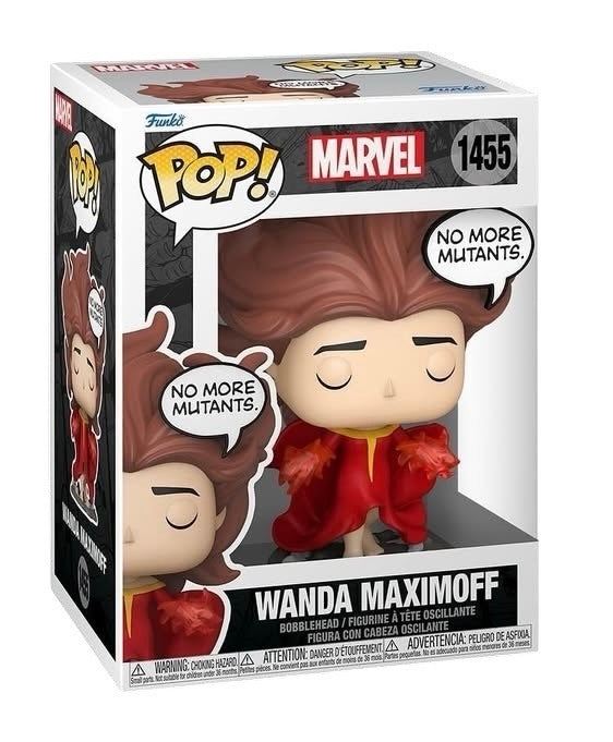 Funko Pop! Marvel Wanda Maximoff with Speech Bubble #1455