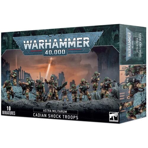 Warhammer 40K: Astra Militarum - Cadian Shock Troops