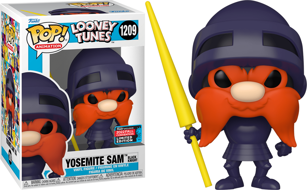 Funko Pop! Looney Tunes Yosemite Sam (Black Knight) Fall Convention Exclusive #1209