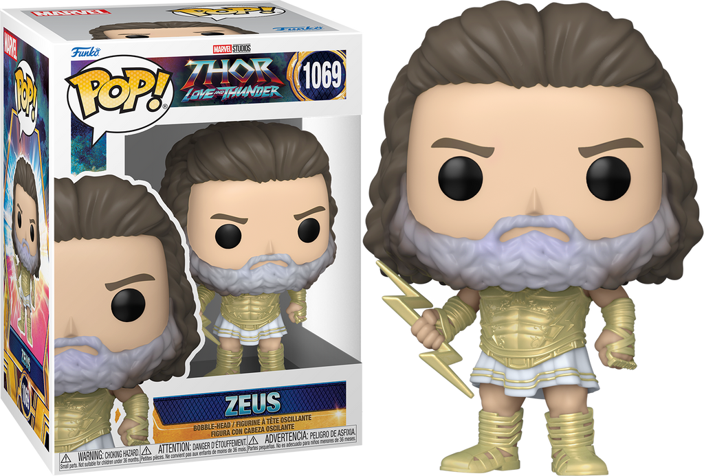 Funko Pop! Thor Love and Thunder Zeus #1069