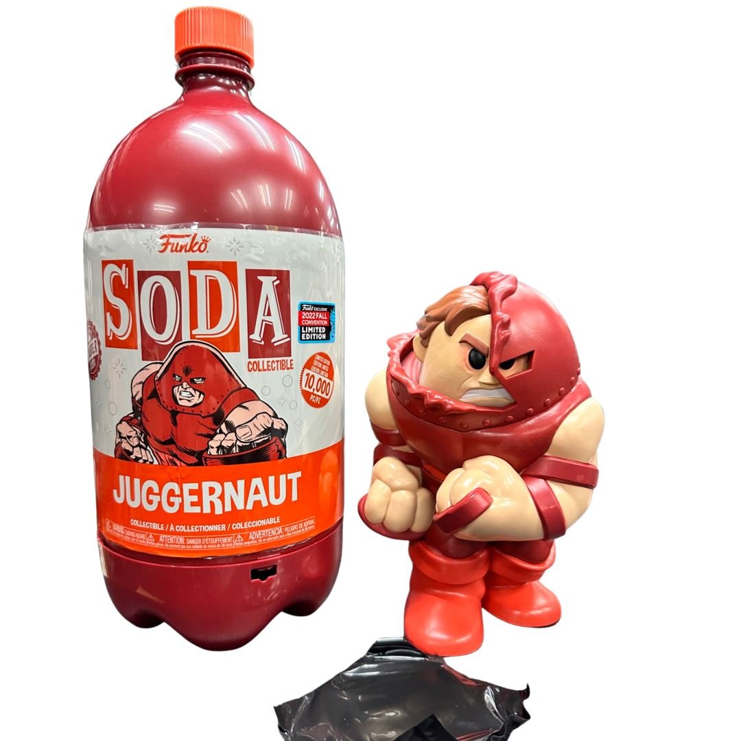 Funko 3 Liter hot Soda Marvel Juggernaut Chase