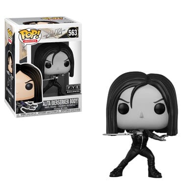 Alita Battle Angel Alita (Berserker Body, Black & White) Exclusive Funko Pop! #563 - Undiscovered Realm