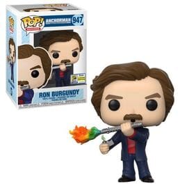 Funko Pop SDCC Ron Burgundy & Baxter 2024 VAULTED Anchorman