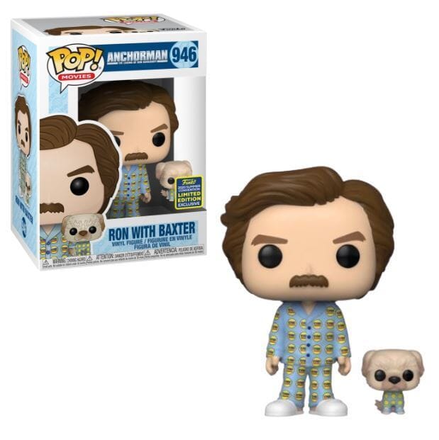 Anchorman Ron With Baxter Summer Exclusive Funko Pop! #946 - Undiscovered Realm