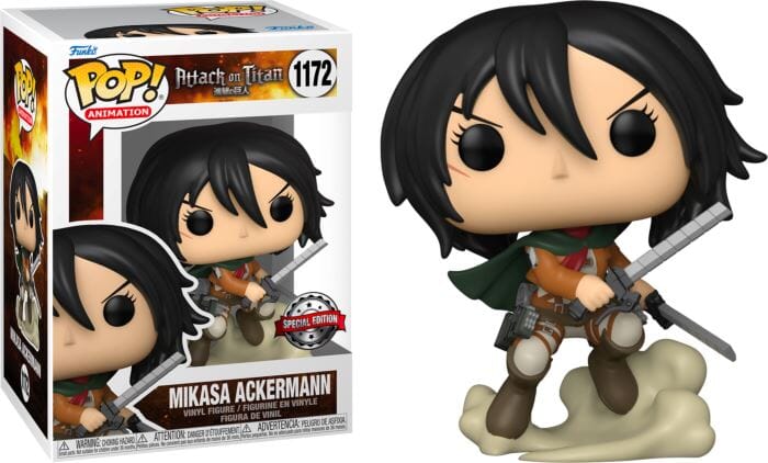 Store Attack on Titan Mikasa Funko Pop