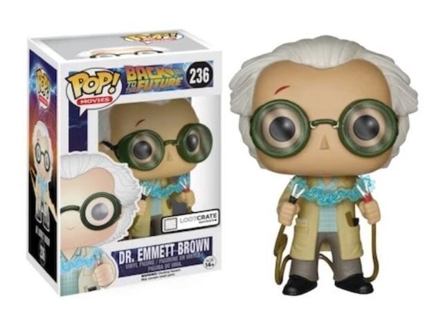 Back to the Future Dr. Emmett Brown Exclusive Funko Pop! #236 - Undiscovered Realm