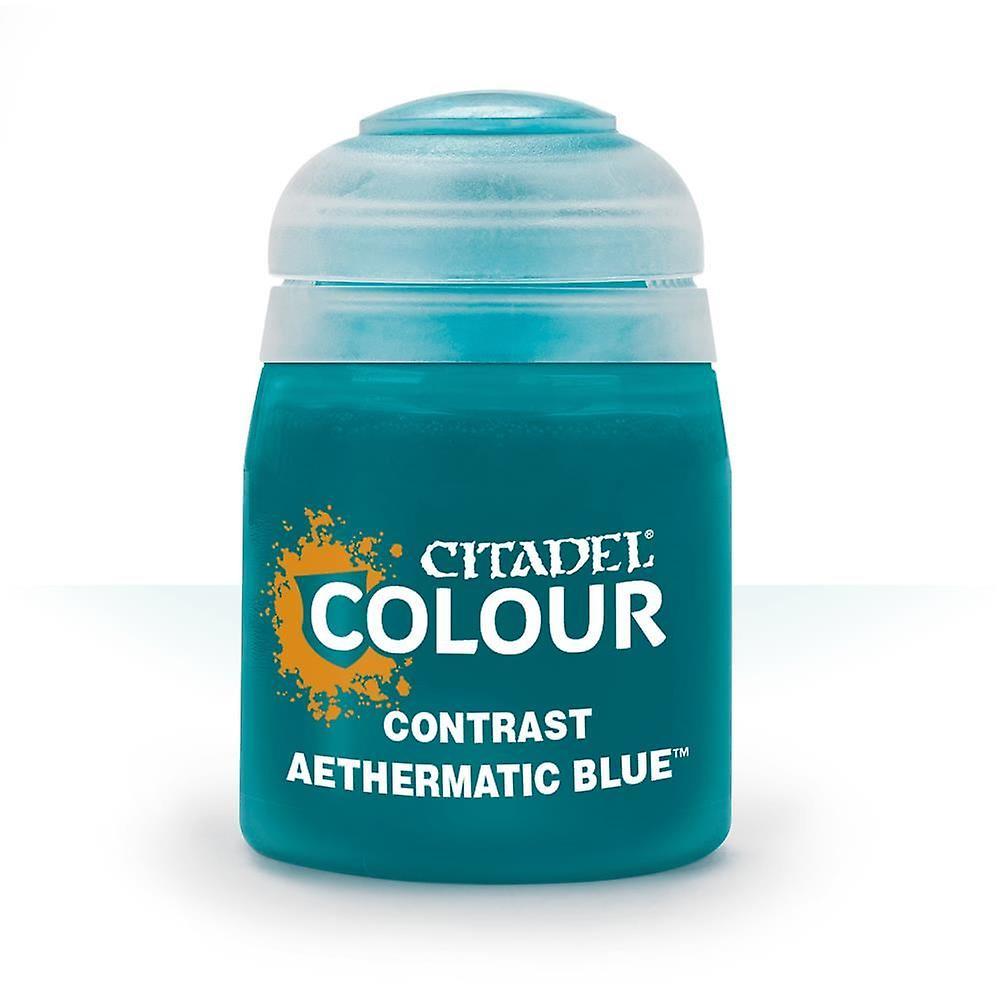 Citadel Contrast Paint: Aethermatic Blue (18ml) - Undiscovered Realm