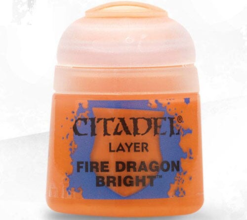 Citadel Layer Paint: Fire Dragon Bright (12ml) - Undiscovered Realm