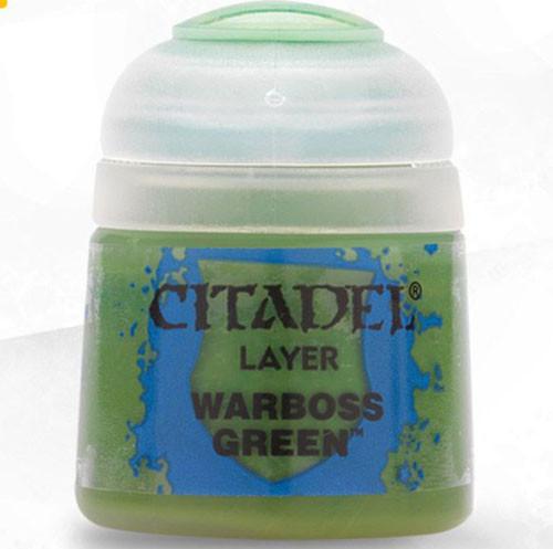 Citadel Layer Paint: Warboss Green (12ml) - Undiscovered Realm