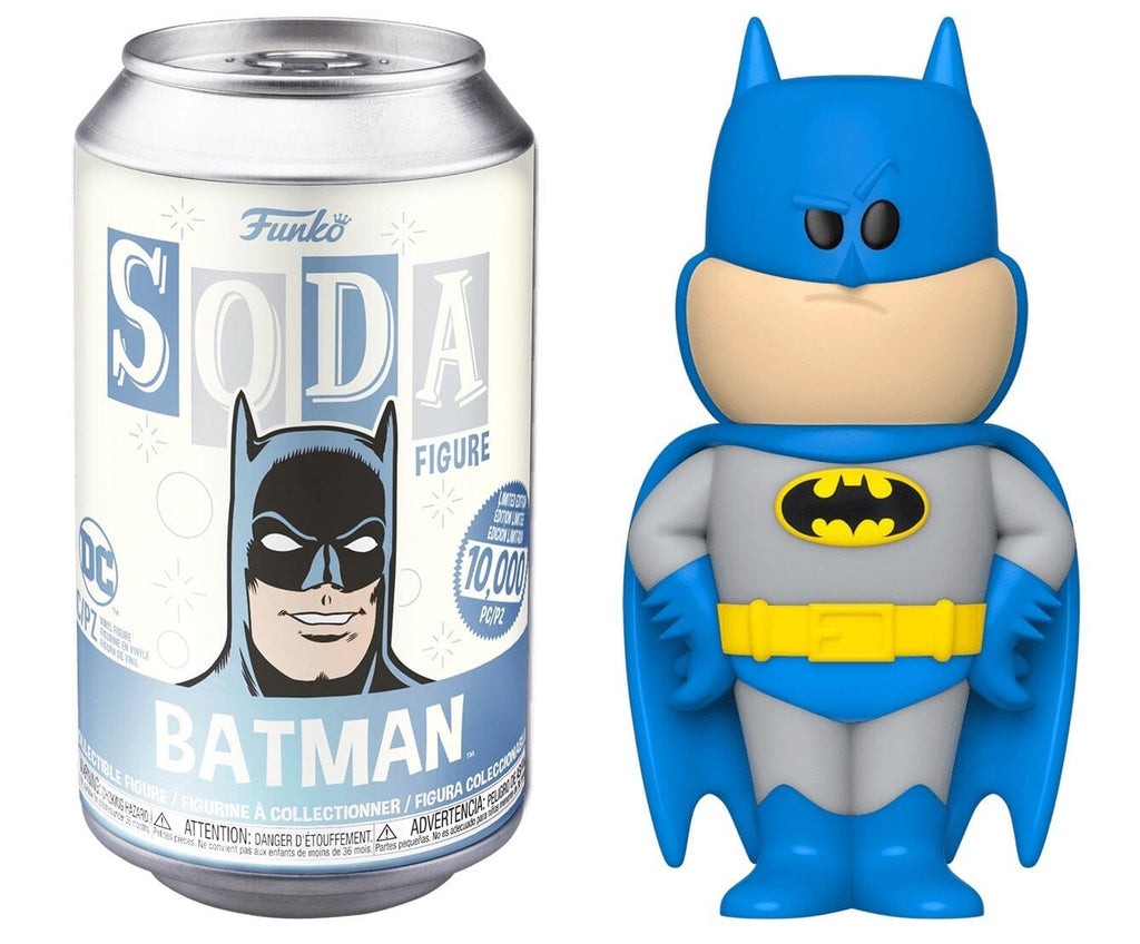 DC Batman (Blue) Funko Vinyl Soda (Opened Can) - Undiscovered Realm