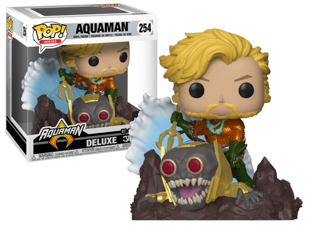 DC Jim Lee Deluxe Aquaman Exclusive Funko Pop! #254 - Undiscovered Realm