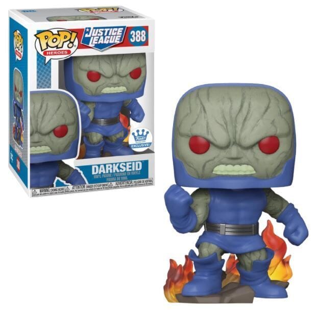 DC Justice League Darkseid (Flames) Exclusive Funko Pop! #388 - Undiscovered Realm