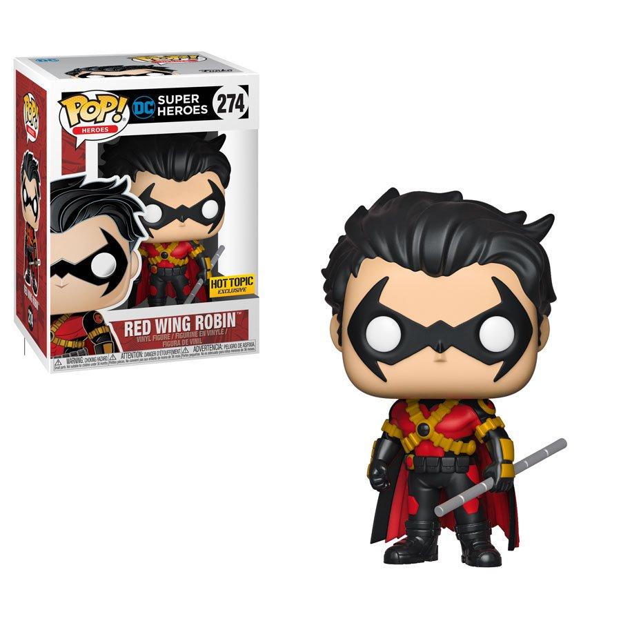 DC Super Heroes Red Wing Robin Exclusive Funko Pop! #274 - Undiscovered Realm