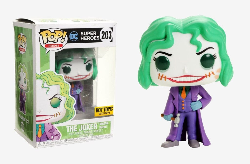 DC Super Heroes The Joker (Martha Wayne) Exclusive Funko Pop! #203 - Undiscovered Realm