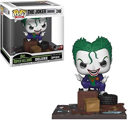 DC The Joker (Hush) Jim Lee Deluxe Exclusive Funko Pop! #240 - Undiscovered Realm