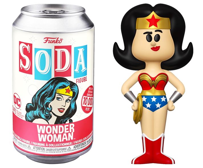 DC Wonder Woman Funko Vinyl Soda (Opened Can) - Undiscovered Realm