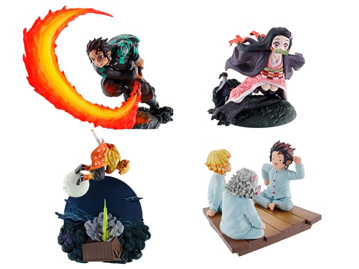 Demon Slayer: Kimetsu no Yaiba Scenery Part 1 Set of 4 Figures - Undiscovered Realm