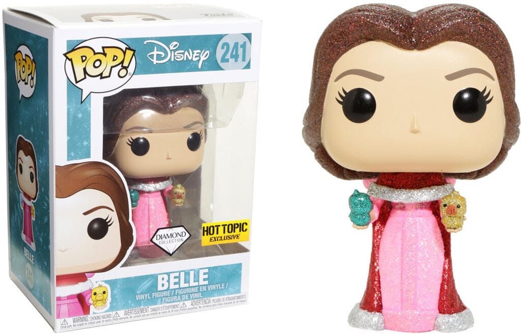 Disney Beauty And The Beast Belle Diamond Exclusive Funko Pop! #241 - Undiscovered Realm