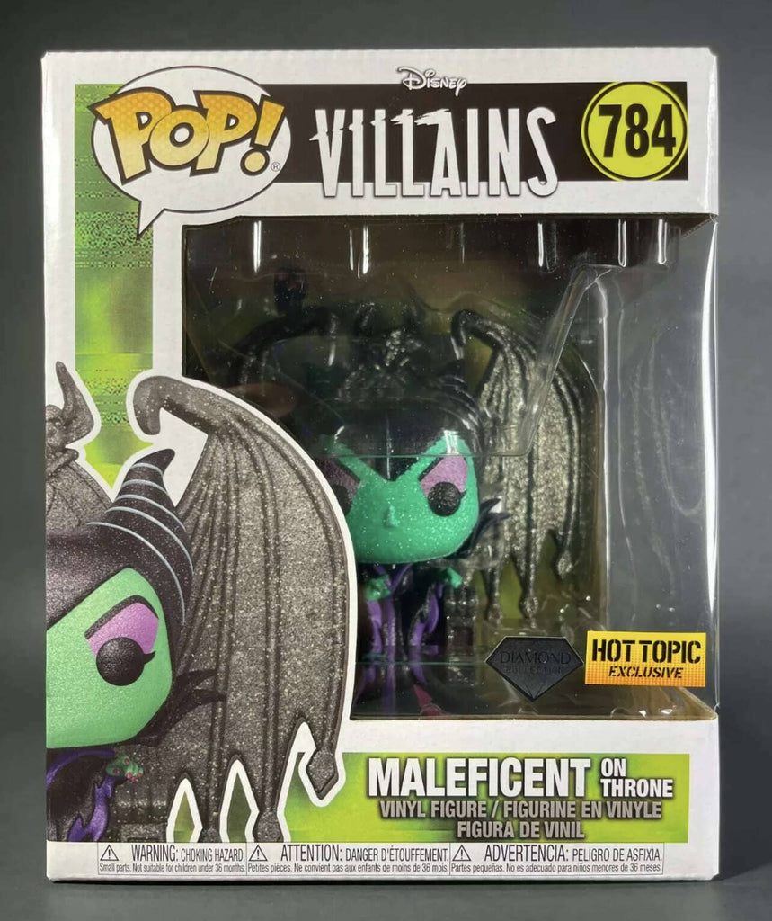 Disney Deluxe Maleficent on Throne Diamond Exclusive Funko Pop! #784 - Undiscovered Realm