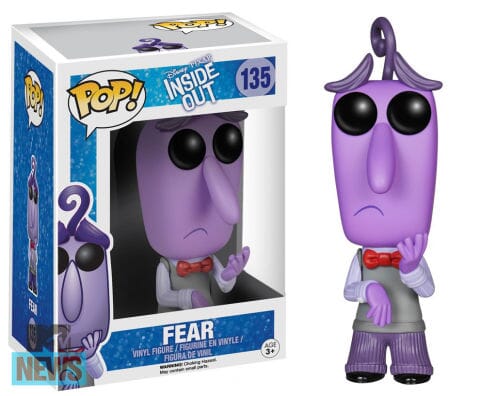 Disney Inside Out Fear Funko Pop! #135 - Undiscovered Realm