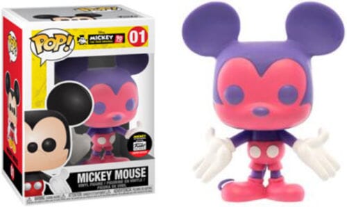 Disney Mickey Mouse (Pink/Purple) Exclusive Funko Pop! #01 - Undiscovered Realm