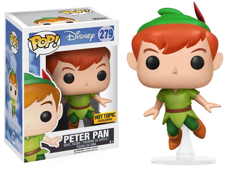 Disney Peter Pan (Flying) Exclusive Funko Pop! #279 - Undiscovered Realm