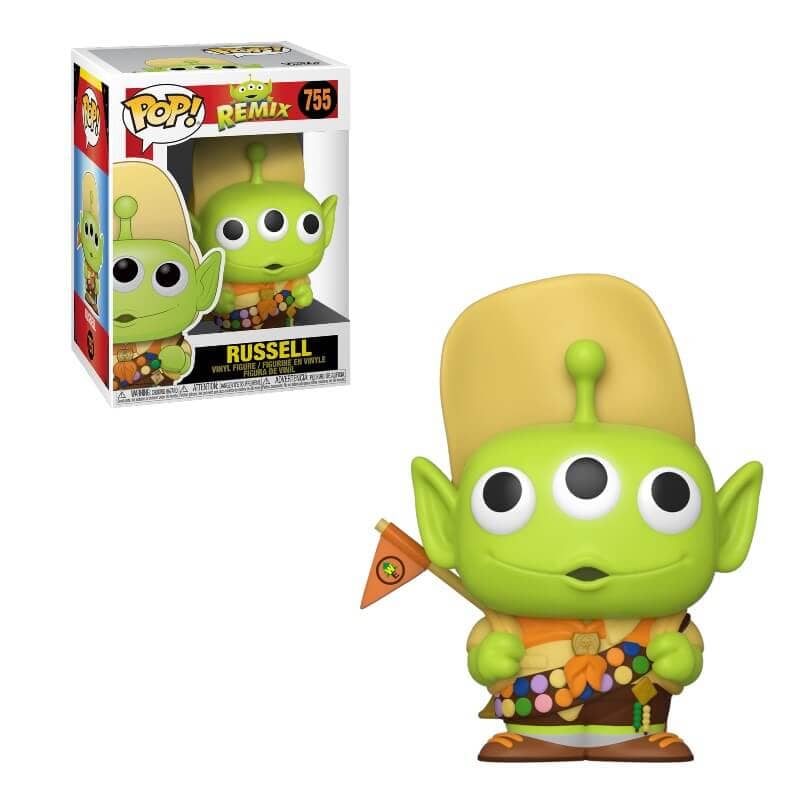 Disney Pixar Russell Alien Remix Funko Pop! #755 - Undiscovered Realm