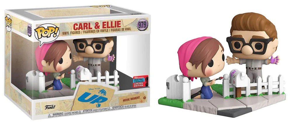 Disney Pixar Up Carl and Ellie Fall Convention Exclusive Movie Moment Funko Pop! #979 - Undiscovered Realm