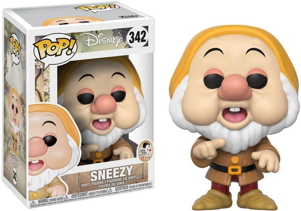 Disney Snow White and the Seven Dwarfs Sneezy Funko Pop! #342 - Undiscovered Realm