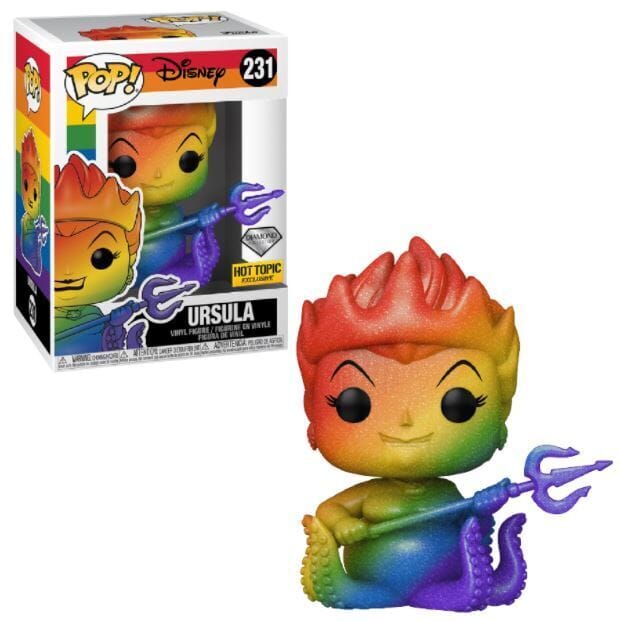 Disney The Little Mermaid Ursula (Rainbow) Diamond Collection Exclusive Funko Pop! #231 - Undiscovered Realm