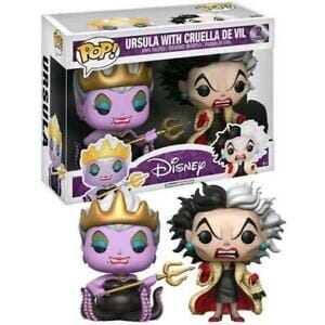 Disney Ursula with Cruella De Vil Exclusive 2 Pack Funko Pop! - Undiscovered Realm