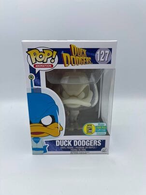 Duck Dodgers Duck Dodgers GITD SDCC Exclusive (White) Funko Pop! #127 - Undiscovered Realm