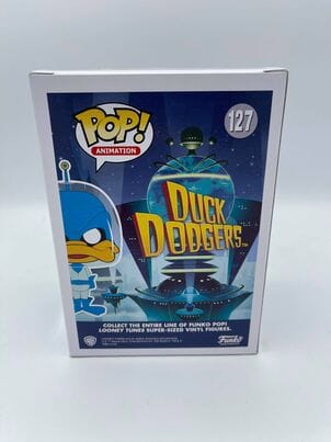 Duck Dodgers Duck Dodgers GITD SDCC Exclusive (White) Funko Pop! #127 - Undiscovered Realm