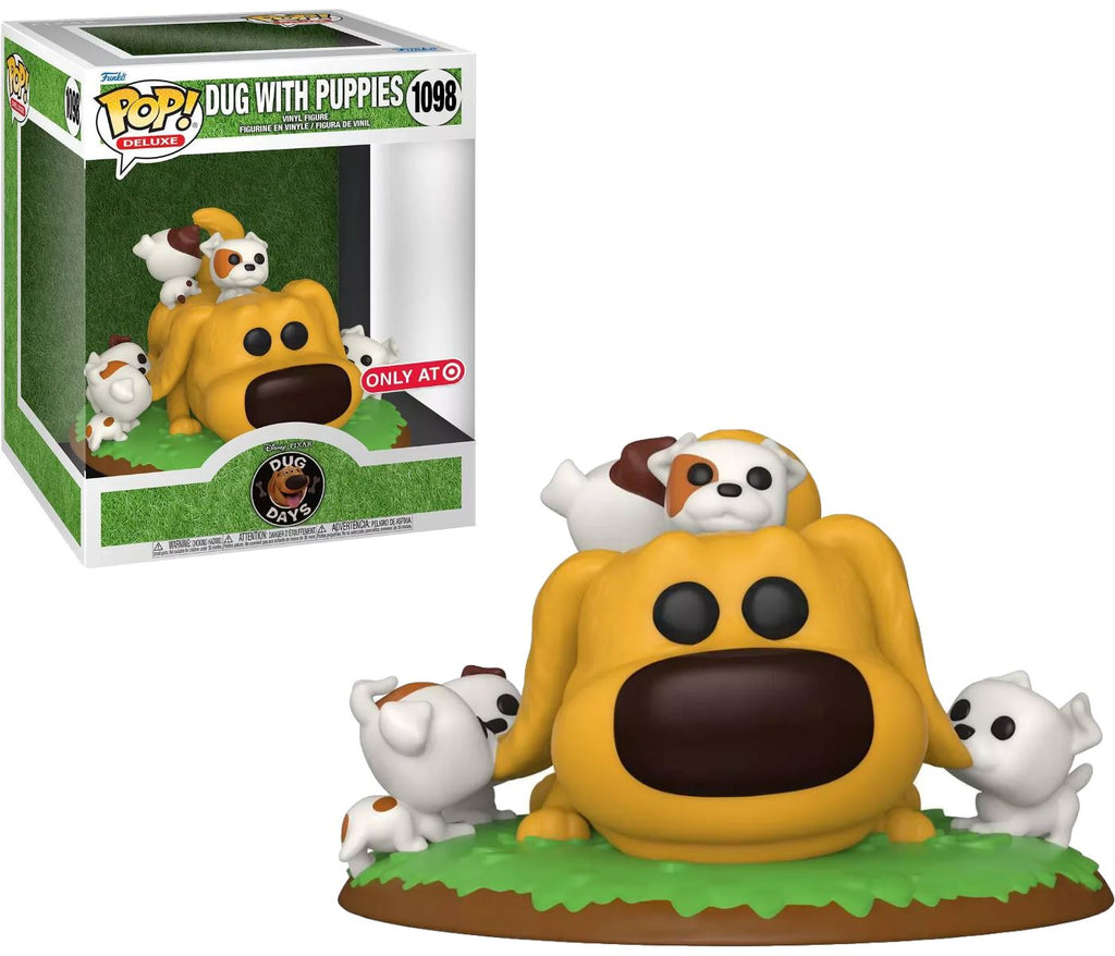 Dug Days Dug with Puppies Deluxe Exclusive Funko Pop! #1098 - Undiscovered Realm