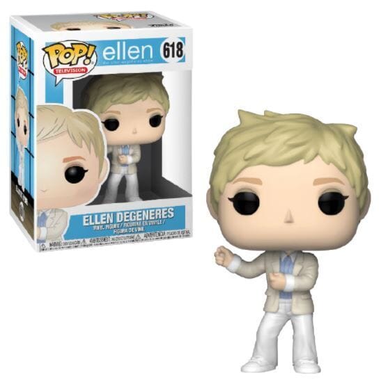 Ellen Degeneres (White Outfit) Funko Pop! #618 - Undiscovered Realm